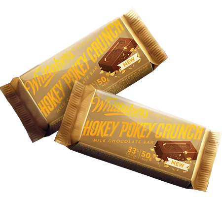 2 Slabs of New Zealand Whittaker’s Hokey Pokey Crunch Chocolate